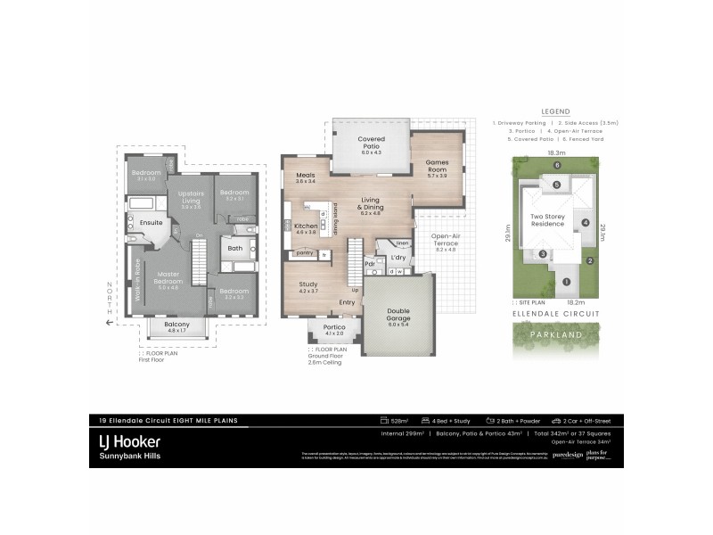 19 Ellendale Circuit, Eight Mile Plains QLD 4113 Floorplan