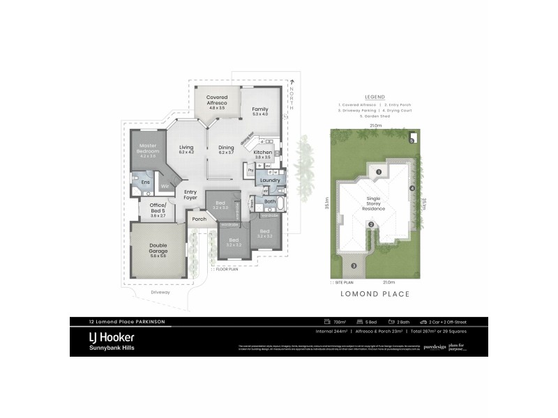 12 Lomond Place, Parkinson QLD 4115 Floorplan