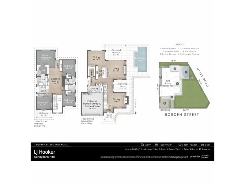 7 Borden Street, Sherwood QLD 4075 Floorplan