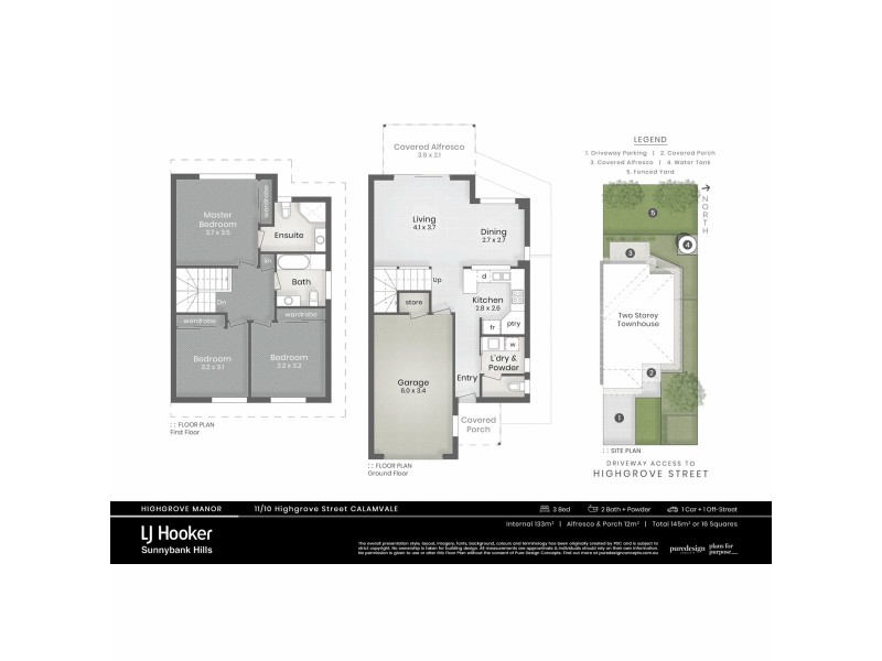 11/10 Highgrove Street, Calamvale QLD 4116 Floorplan