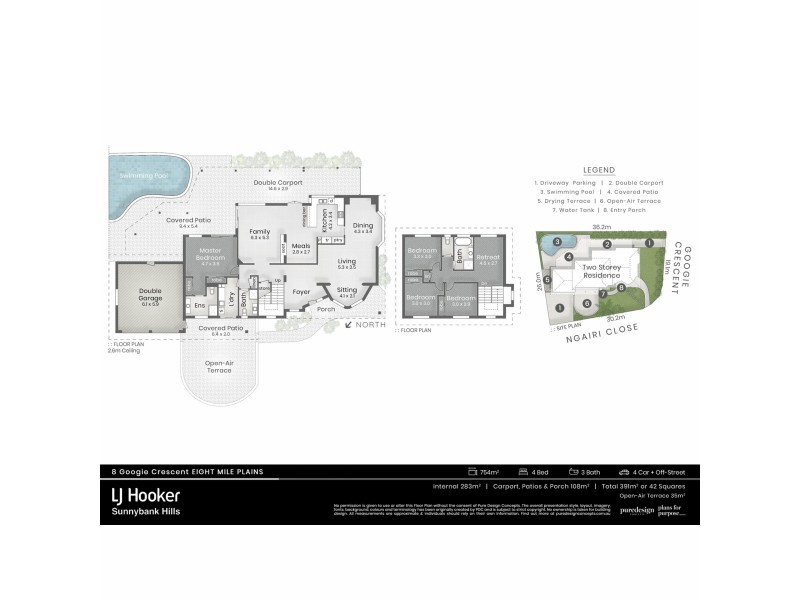 8 Googie Crescent, Eight Mile Plains QLD 4113 Floorplan