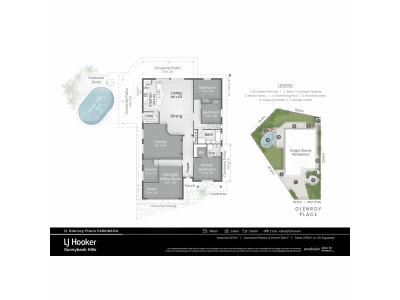 12 Glenroy Place, Parkinson QLD 4115 Floorplan