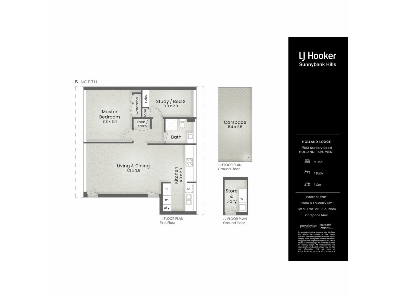 7/183 Nursery Road, Holland Park West QLD 4121 Floorplan