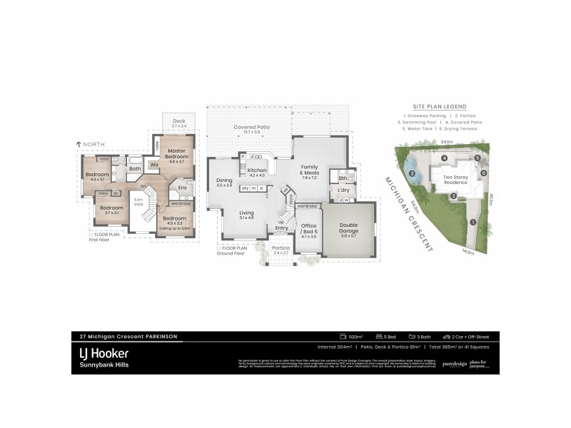 27 Michigan Crescent, Parkinson QLD 4115 Floorplan