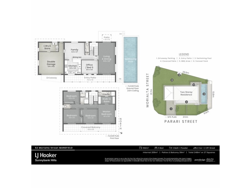 52 Morialta Street, Mansfield QLD 4122 Floorplan