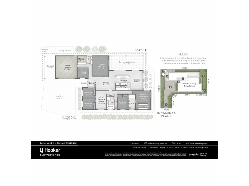 24 Innaminka Place, Parkinson QLD 4115 Floorplan