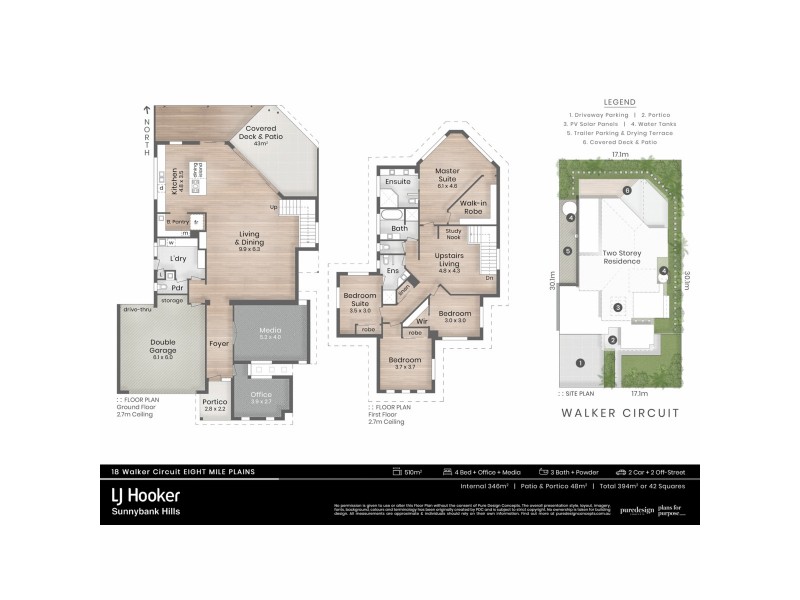 18 Walker Circuit, Eight Mile Plains QLD 4113 Floorplan