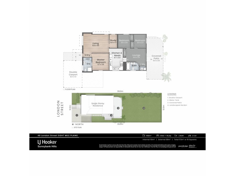49 London Street, Eight Mile Plains QLD 4113 Floorplan