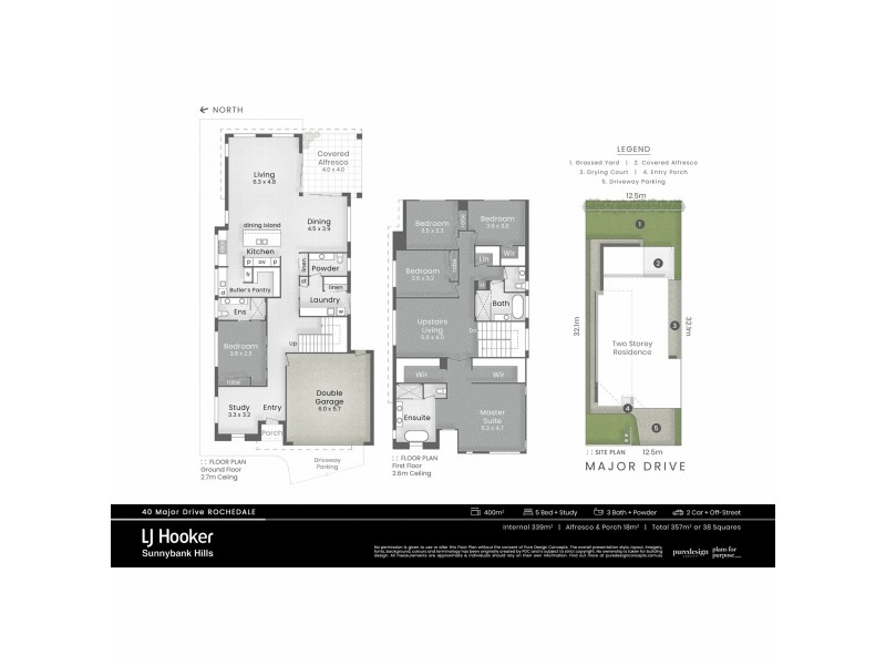 40 Major Drive, Rochedale QLD 4123 Floorplan