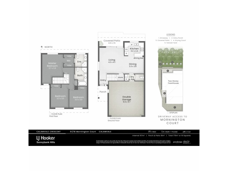 51/18 Mornington Court, Calamvale QLD 4116 Floorplan