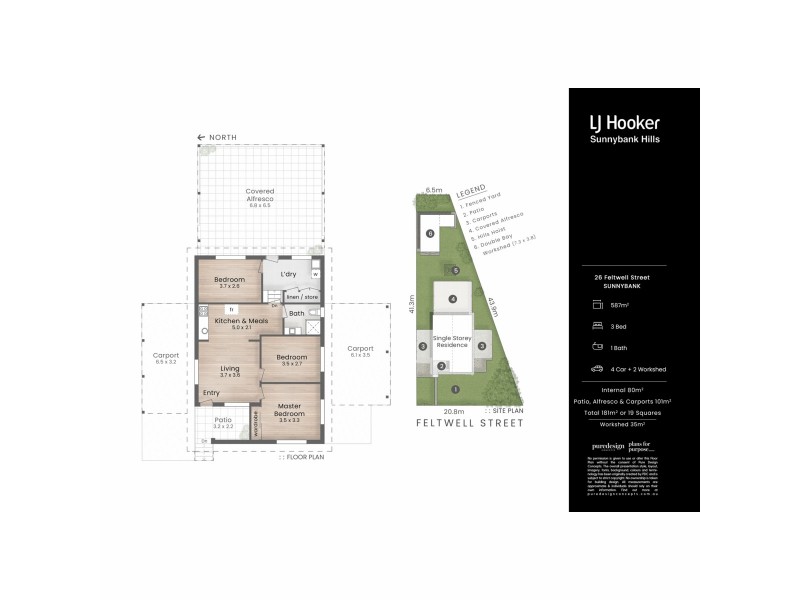 26 Feltwell Street, Sunnybank QLD 4109 Floorplan