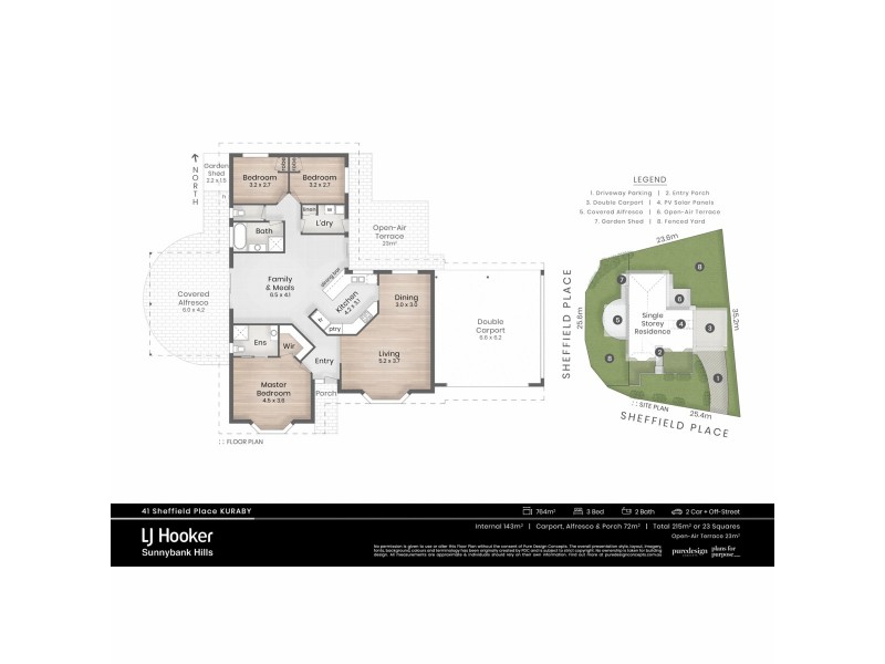 41 Sheffield Place, Kuraby QLD 4112 Floorplan
