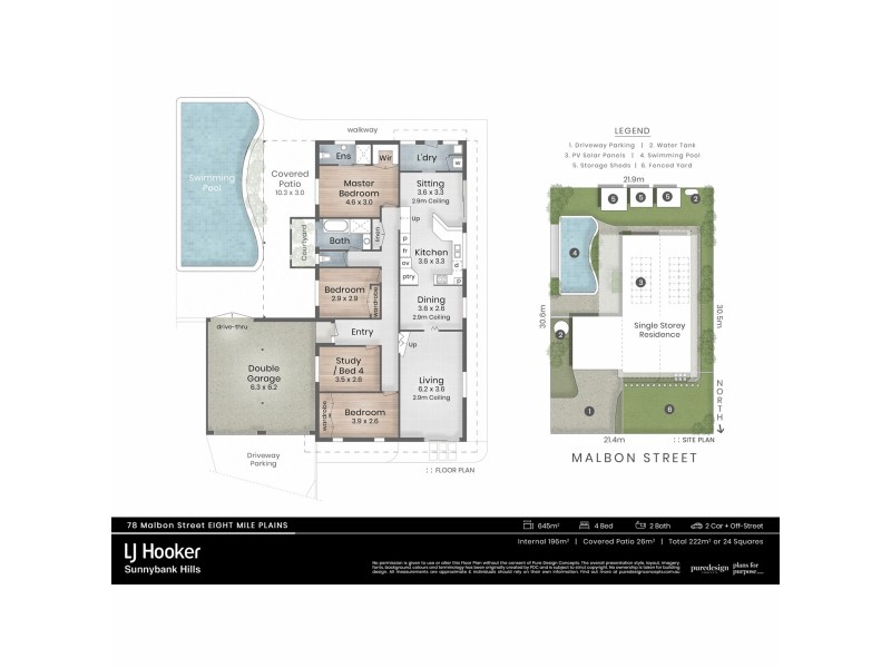 78 Malbon Street, Eight Mile Plains QLD 4113 Floorplan