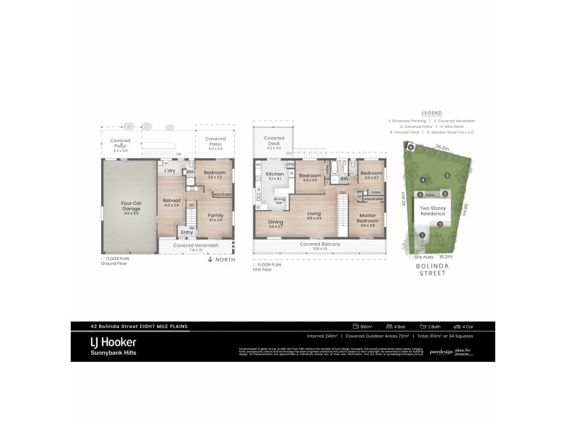 42 Bolinda Street, Eight Mile Plains QLD 4113 Floorplan