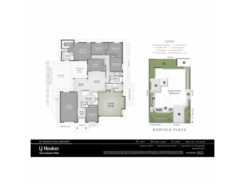 47 Norfolk Place, Wishart QLD 4122 Floorplan