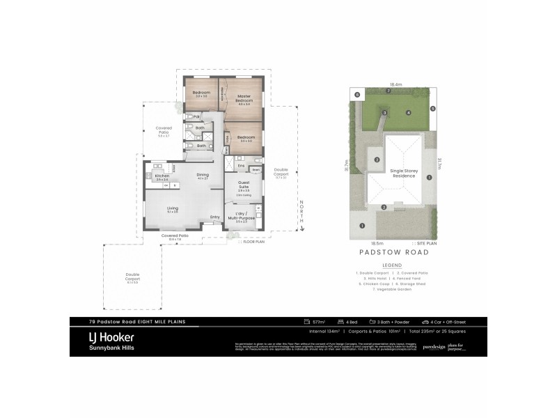 79 Padstow Road, Eight Mile Plains QLD 4113 Floorplan
