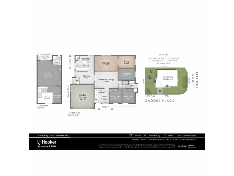 2 Mackay Court, Sunnybank QLD 4109 Floorplan