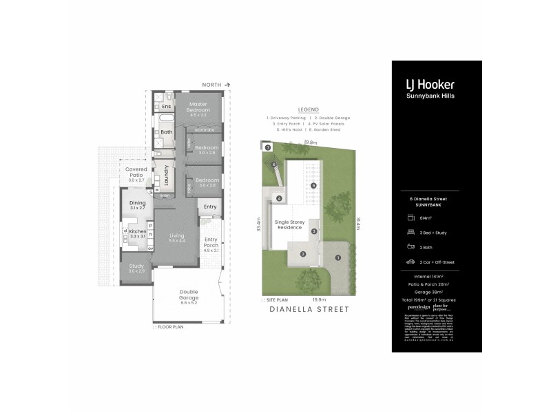 6 Dianella Street, Sunnybank QLD 4109 Floorplan