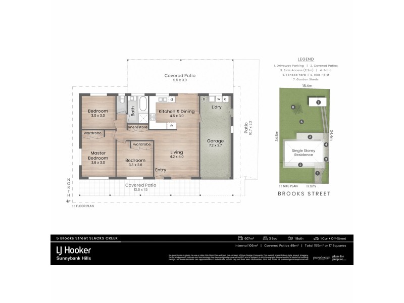 5 Brooks Street, Slacks Creek QLD 4127 Floorplan