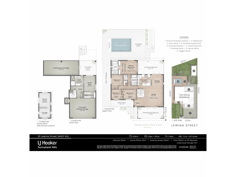 23 Lewina Street, Daisy Hill QLD 4127 Floorplan