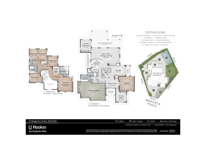 19 Magenta Place, Wishart QLD 4122 Floorplan