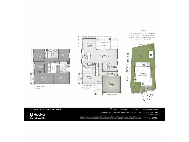 53 Settler Street, Eight Mile Plains QLD 4113 Floorplan