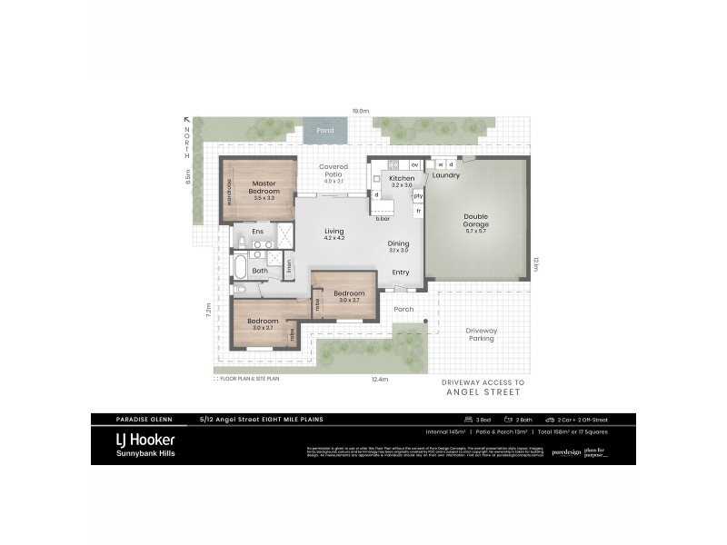 5/12 Angel Street, Eight Mile Plains QLD 4113 Floorplan