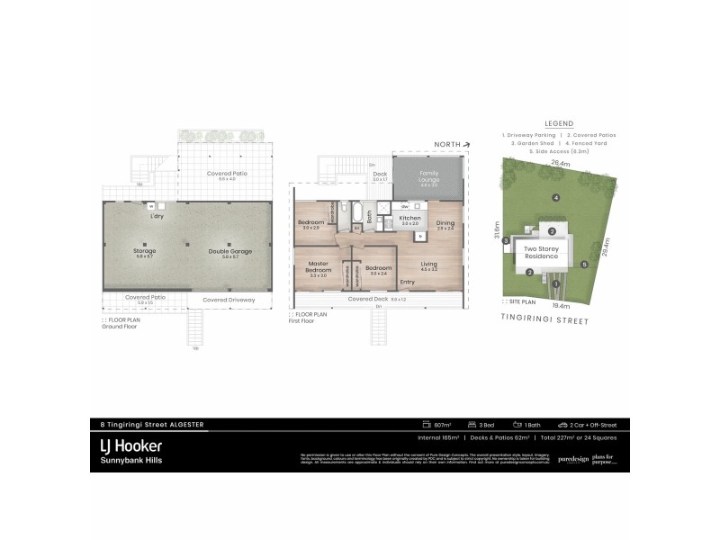 8 Tingiringi Street, Algester QLD 4115 Floorplan