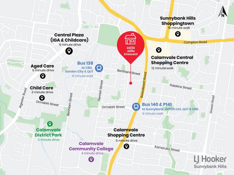22/35 Jaffa Crescent, Calamvale QLD 4116