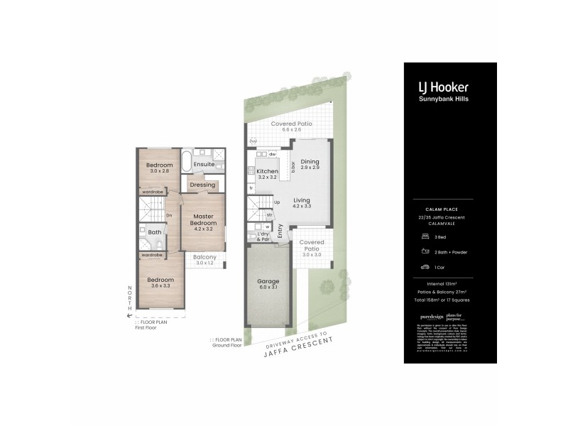 22/35 Jaffa Crescent, Calamvale QLD 4116 Floorplan