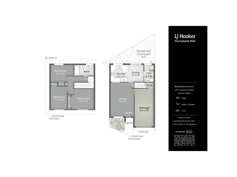 43/11 Gomana Street, Slacks Creek QLD 4127 Floorplan