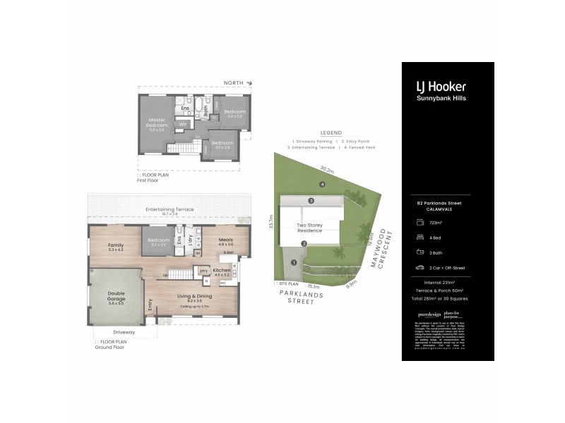 82 Parklands Street, Calamvale QLD 4116 Floorplan