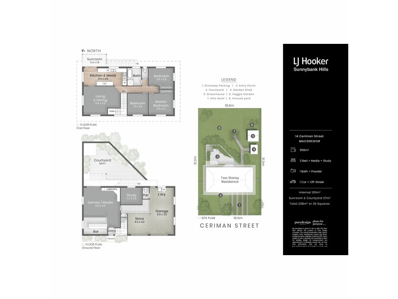 14 Ceriman Street, Macgregor QLD 4109 Floorplan