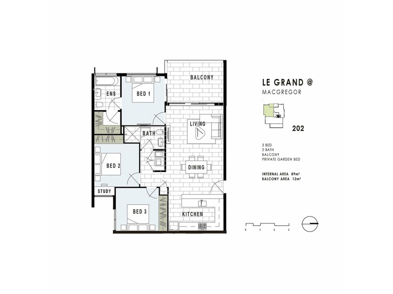 5/16 Le Grand Street, Macgregor QLD 4109 Floorplan