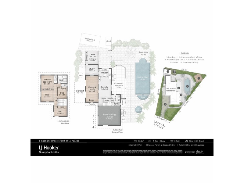 5 Lakkari Street, Eight Mile Plains QLD 4113 Floorplan