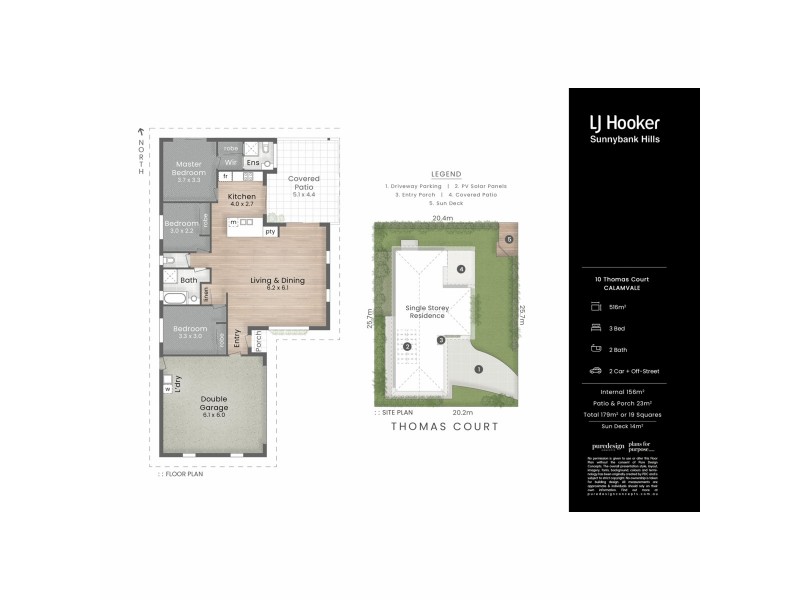 10 Thomas Court, Calamvale QLD 4116 Floorplan