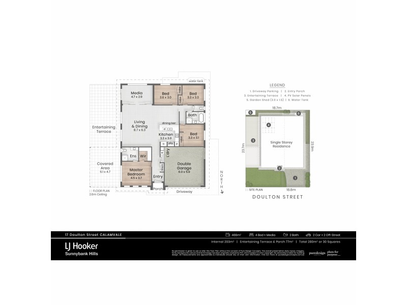 17 Doulton Street, Calamvale QLD 4116 Floorplan