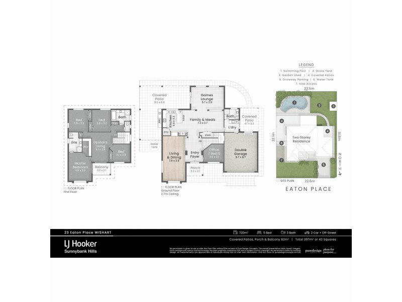 23 Eaton Place, Wishart QLD 4122 Floorplan