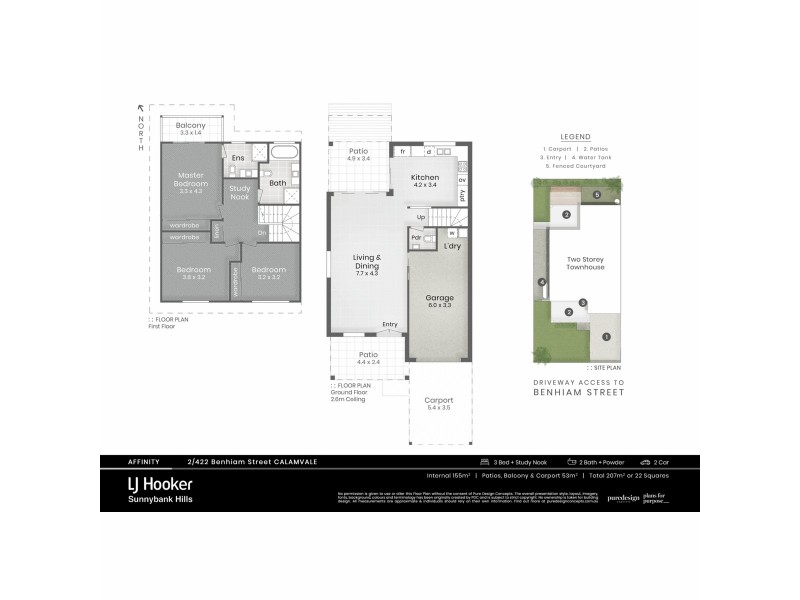 2/422 Benhiam Street, Calamvale QLD 4116 Floorplan