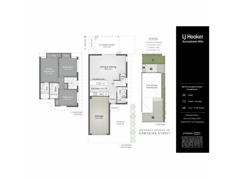 18/78 Ormskirk Street, Calamvale QLD 4116 Floorplan