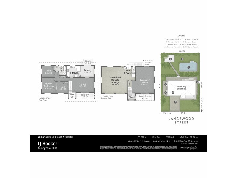 22 Lancewood Street, Algester QLD 4115 Floorplan