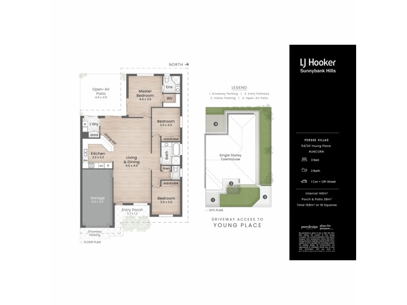 54/20 Young Place, Runcorn QLD 4113 Floorplan