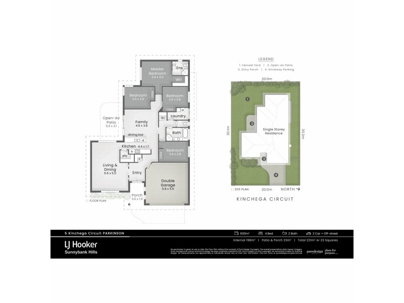 5 Kinchega Circuit, Parkinson QLD 4115 Floorplan