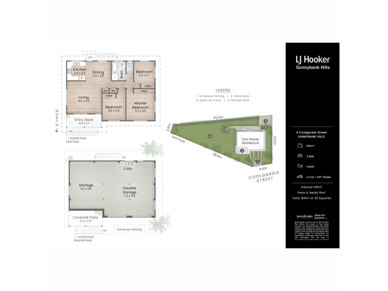4 Coolgardie Street, Sunnybank Hills QLD 4109 Floorplan