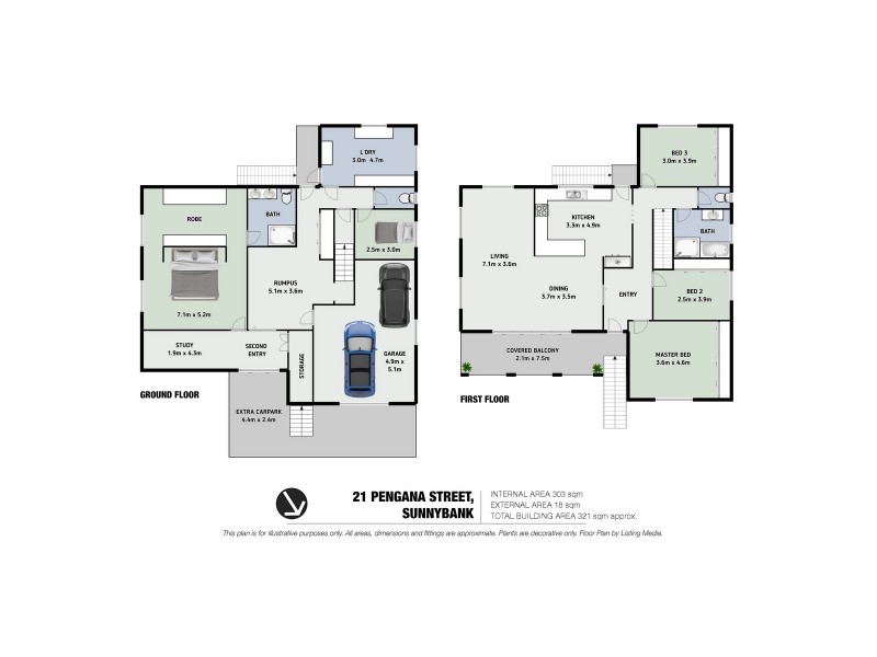 21 Pengana Street, Sunnybank QLD 4109 Floorplan