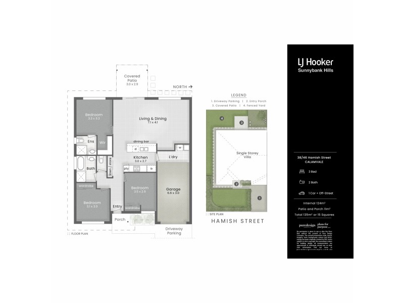 38/46 Hamish Street, Calamvale QLD 4116 Floorplan