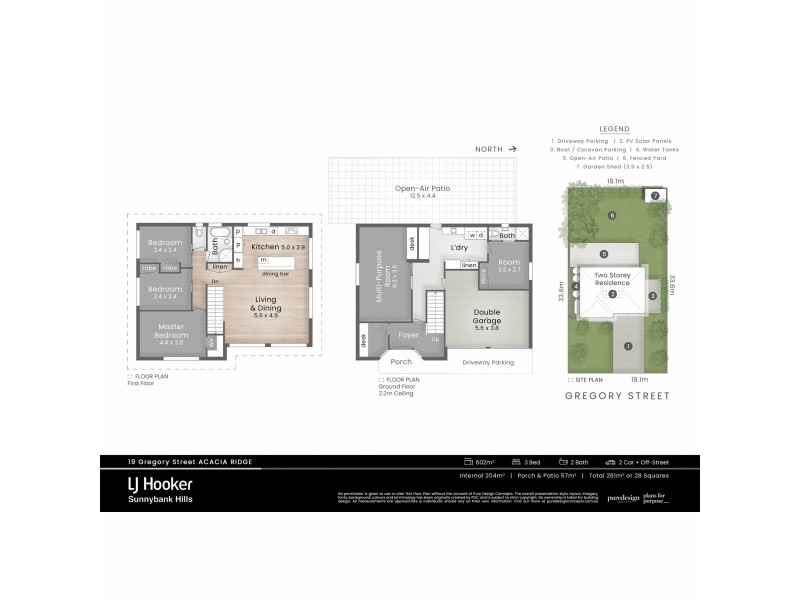 19 Gregory Street, Acacia Ridge QLD 4110 Floorplan