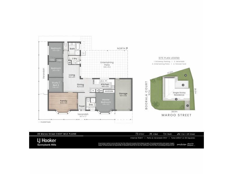 28 Maroo Street, Eight Mile Plains QLD 4113 Floorplan