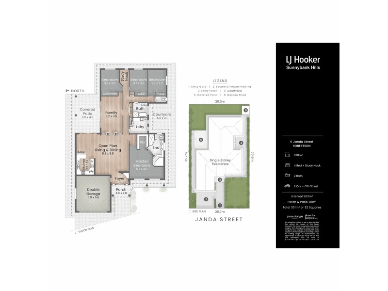 11 Janda Street, Robertson QLD 4109 Floorplan