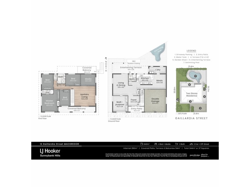 12 Gaillardia Street, Macgregor QLD 4109 Floorplan